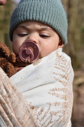 Solnce Fern Chickadee Chic | Luxury Woven Wrap