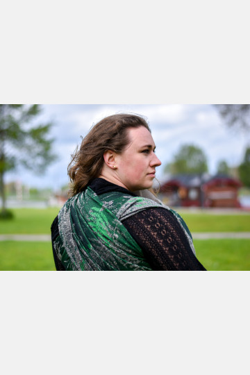 Solnce Fern Where the Earth Breathes in Harmony | Luxury Woven Wrap