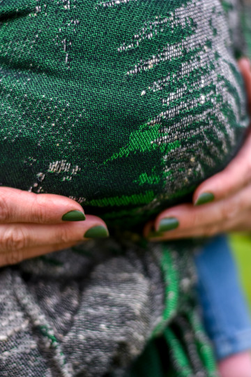 Solnce Fern Where the Earth Breathes in Harmony | Luxury Woven Wrap