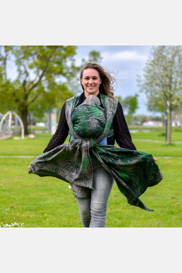 Solnce Fern Where the Earth Breathes in Harmony | Luxury Woven Wrap