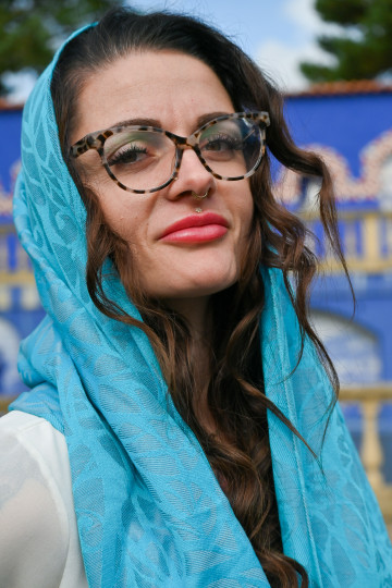Solnce Genesis Ocean Rain | Luxury Woven Wrap