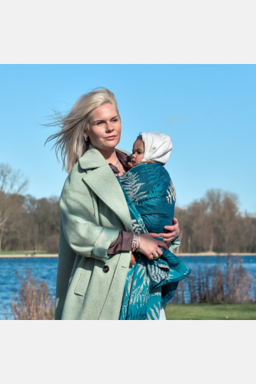 Solnce Fern Infinite Slowness | Luxury Woven Wrap