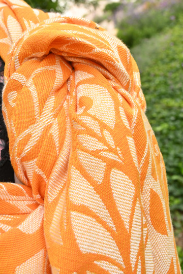 Solnce Genesis Papaya | Luxury Woven Wrap