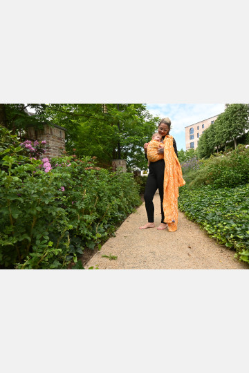 Solnce Genesis Papaya | Luxury Woven Wrap