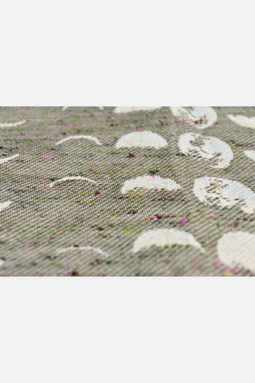Solnce Moons Mossy Jade | Luxury Woven Wrap