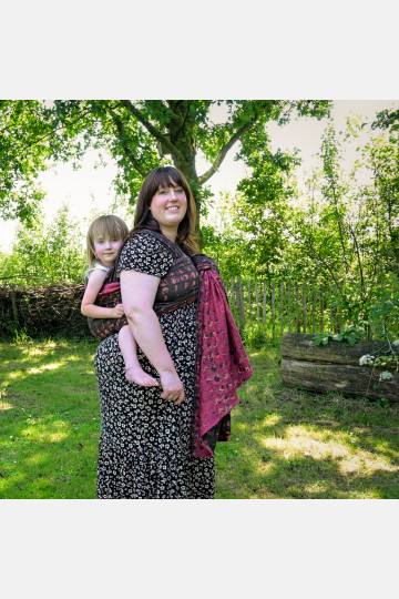 Solnce Moons In Silk My Julia Goes | Luxury Woven Wrap