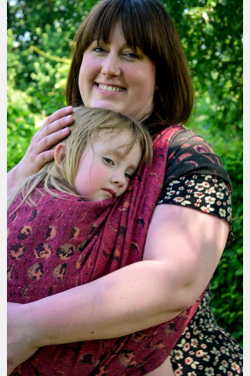 Solnce Moons In Silk My Julia Goes | Luxury Woven Wrap