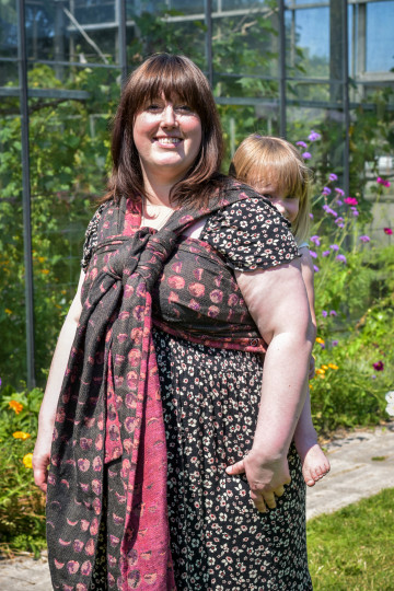 Solnce Moons In Silk My Julia Goes | Luxury Woven Wrap
