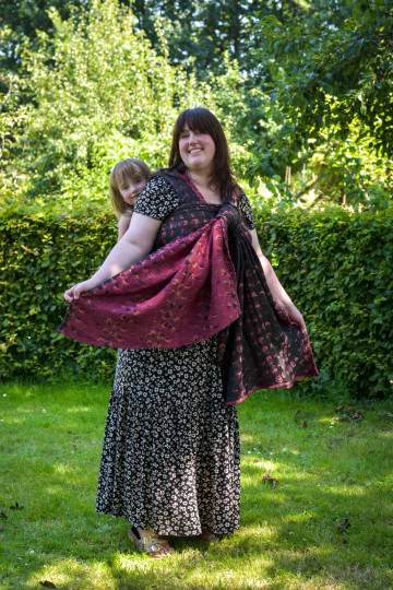 Solnce Moons In Silk My Julia Goes | Luxury Woven Wrap