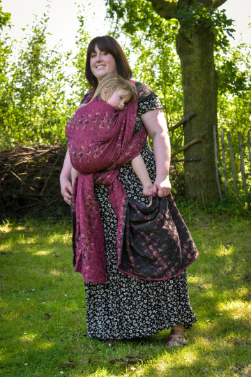 Solnce Moons In Silk My Julia Goes | Luxury Woven Wrap