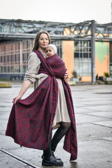 Solnce Genesis Gothic Queen | Luxury Woven Wrap