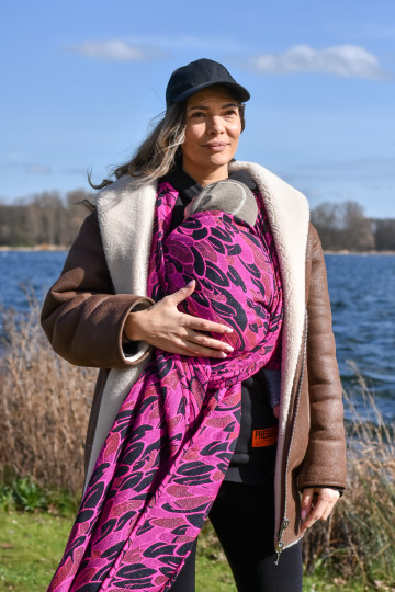 Solnce Angel Wings Lady Marmalade | Luxury Woven Wrap