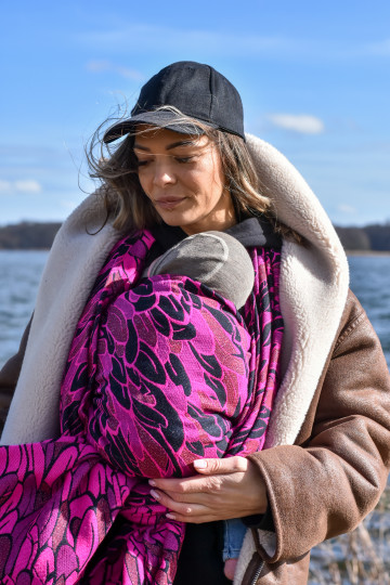 Solnce Angel Wings Lady Marmalade | Luxury Woven Wrap