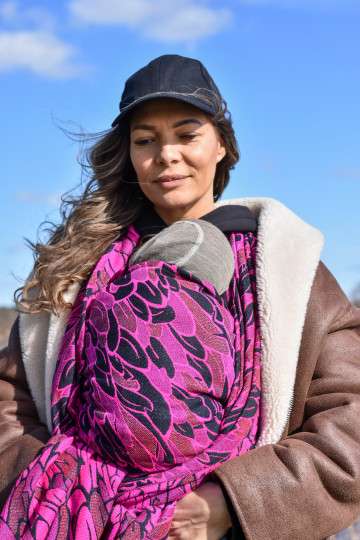 Solnce Angel Wings Lady Marmalade | Luxury Woven Wrap