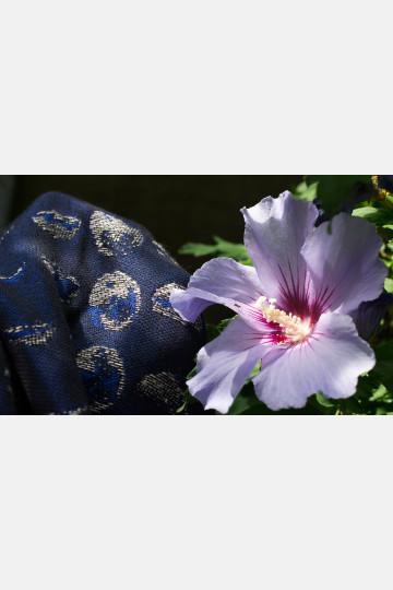 Solnce Moons Celestial Sapphire | Luxury Woven Wrap