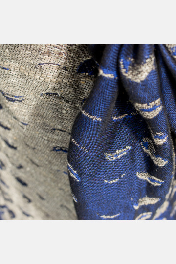 Solnce Moons Celestial Sapphire | Luxury Woven Wrap