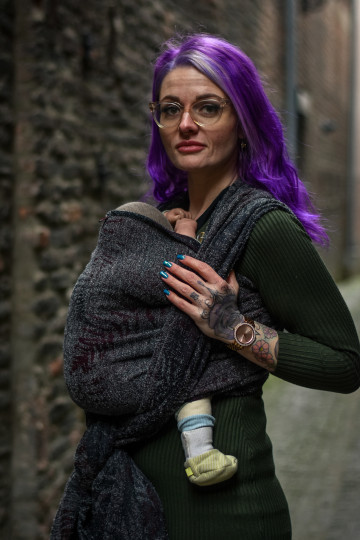 Solnce Fern Oblivion | Luxury Woven Wrap