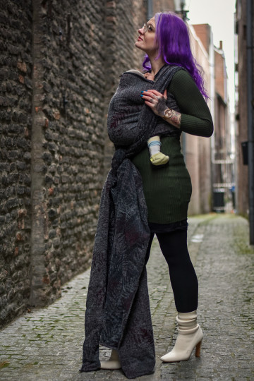Solnce Fern Oblivion | Luxury Woven Wrap