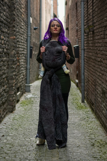 Solnce Fern Oblivion | Luxury Woven Wrap