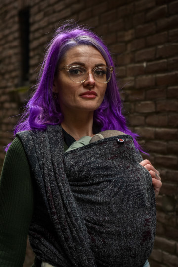 Solnce Fern Oblivion | Luxury Woven Wrap