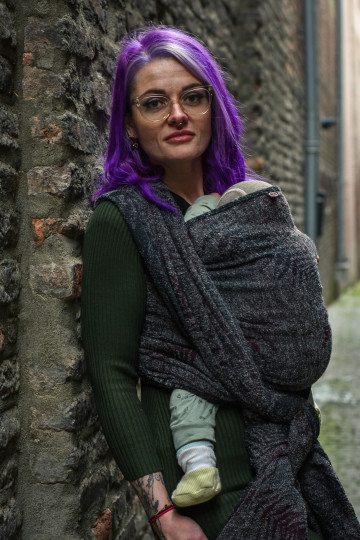 Solnce Fern Oblivion | Luxury Woven Wrap