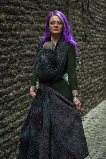Solnce Fern Oblivion | Luxury Woven Wrap