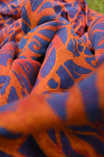 Solnce Genesis Sunset Azure | Luxury Woven Wrap