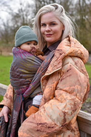 Solnce Fern It's A Wonderful Life | Luxury Woven Wrap