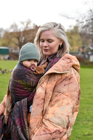 Solnce Fern It's A Wonderful Life | Luxury Woven Wrap