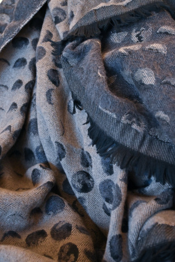 Moons grey Blanket