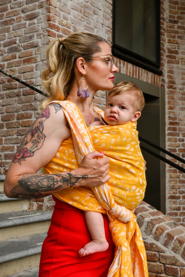Solnce Eos Tell the Bees | Luxury Woven Wrap