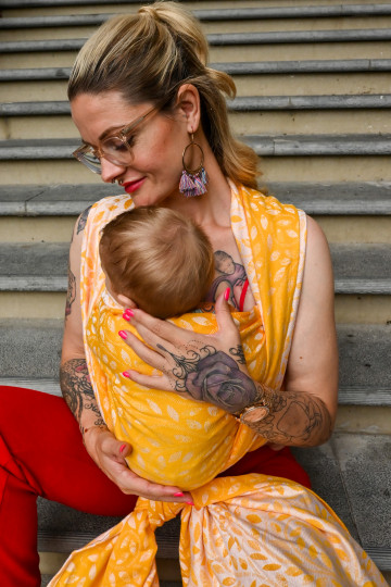 Solnce Eos Tell the Bees | Luxury Woven Wrap