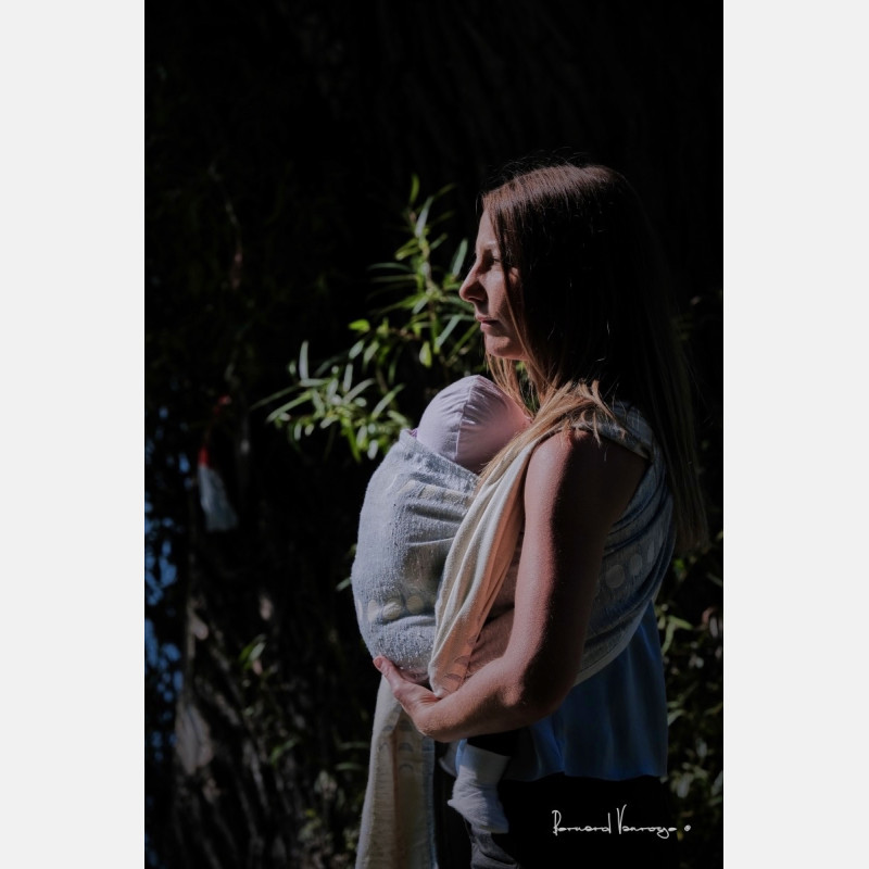Solnce Phases Clear Skies | Luxury Woven Wrap