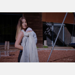 Solnce Phases Clear Skies | Luxury Woven Wrap