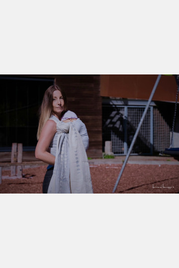 Solnce Phases Clear Skies | Luxury Woven Wrap