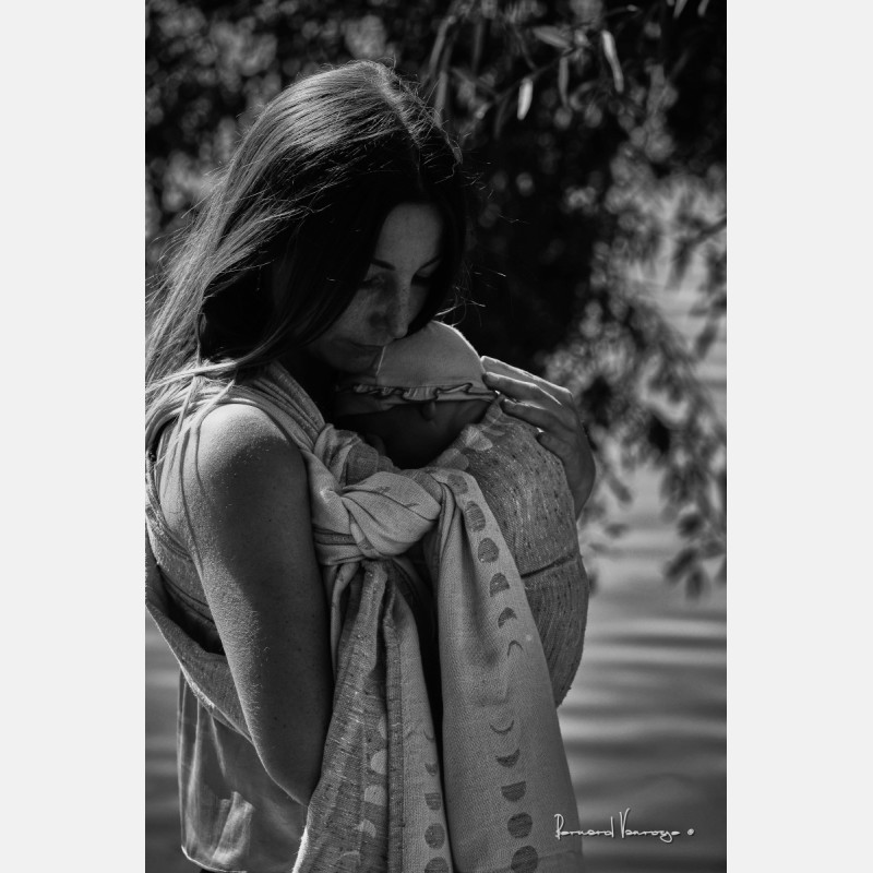 Solnce Phases Clear Skies | Luxury Woven Wrap
