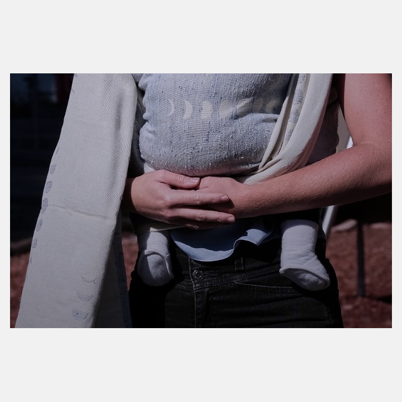 Solnce Phases Clear Skies | Luxury Woven Wrap