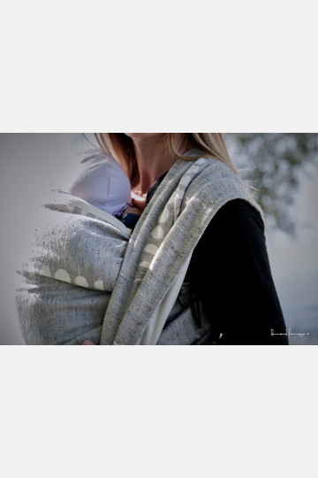 Solnce Phases World of Clouds | Luxury Woven Wrap