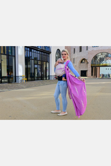 Solnce Phases Lavender Haze | Luxury Woven Wrap