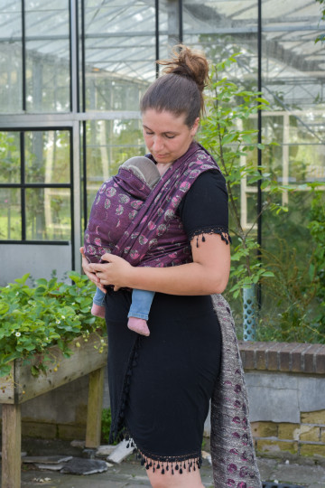 Solnce Moons Wildflowers' Moon | Luxury Woven Wrap