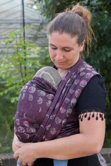 Solnce Moons Wildflowers' Moon | Luxury Woven Wrap