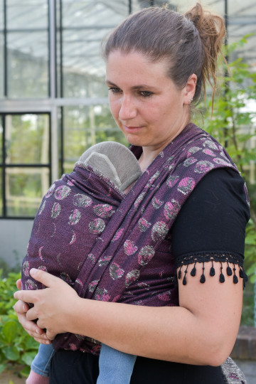 Solnce Moons Wildflowers' Moon | Luxury Woven Wrap