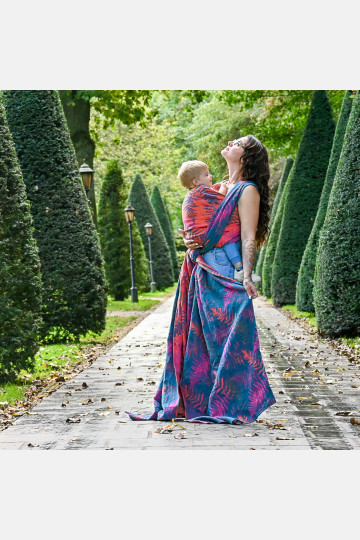 Solnce Fern BABE Rainbow of Velaris | Luxury Woven Wrap