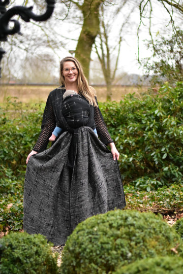 Solnce Starlight Upon The Sidra | Luxury Woven Wrap
