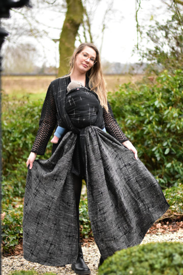 Solnce Starlight Upon The Sidra | Luxury Woven Wrap