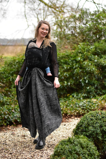 Solnce Starlight Upon The Sidra | Luxury Woven Wrap