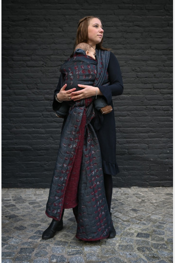 Solnce Moons Upside Down | Luxury Woven Wrap