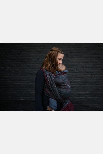 Solnce Moons Upside Down | Luxury Woven Wrap