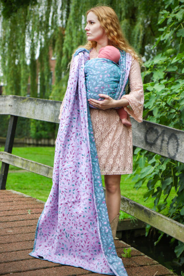 Solnce Eos Weaver of the Forest | Luxury Woven Wrap