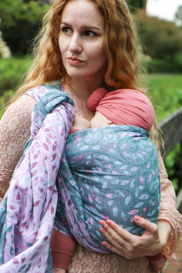 Solnce Eos Weaver of the Forest | Luxury Woven Wrap